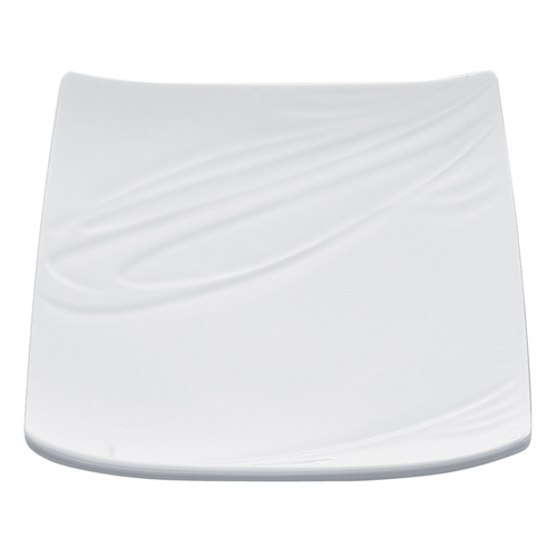 Assiette porcelaine Carré Diva 26 cm